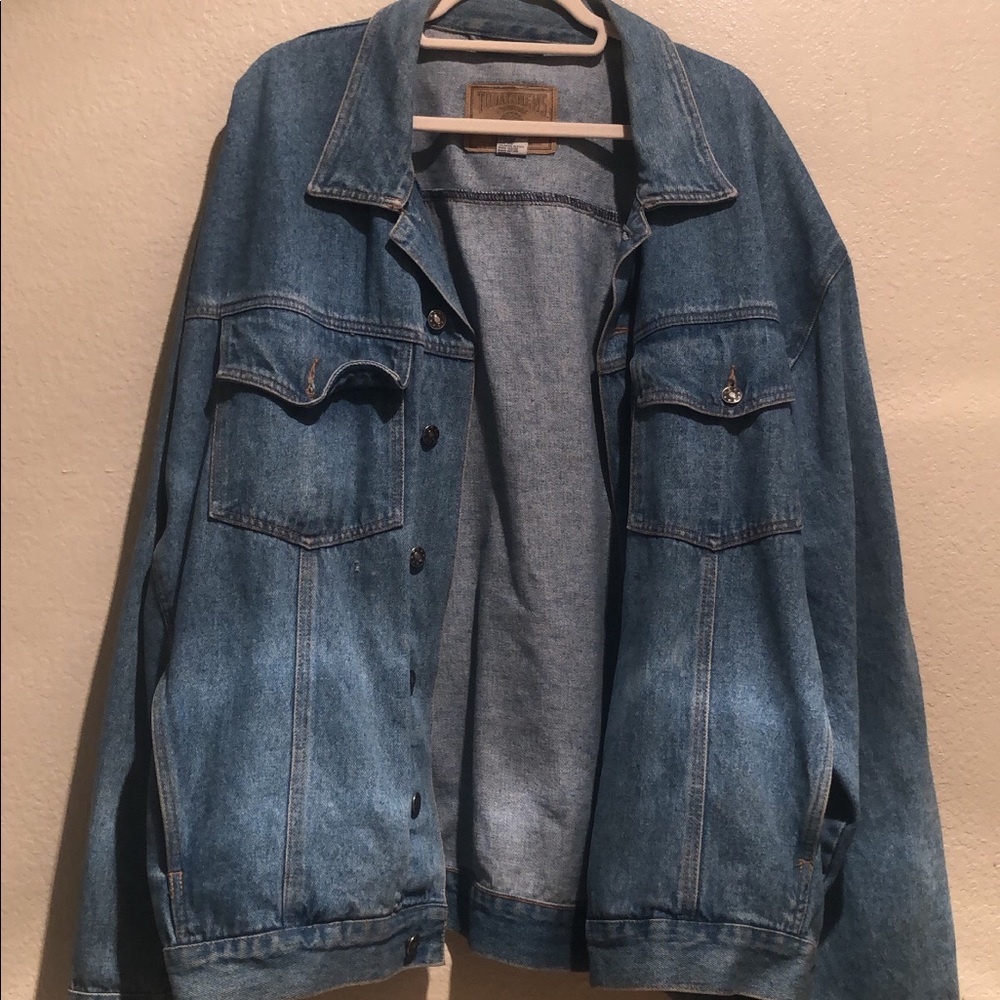 Stonewashed Blue Denim Jacket